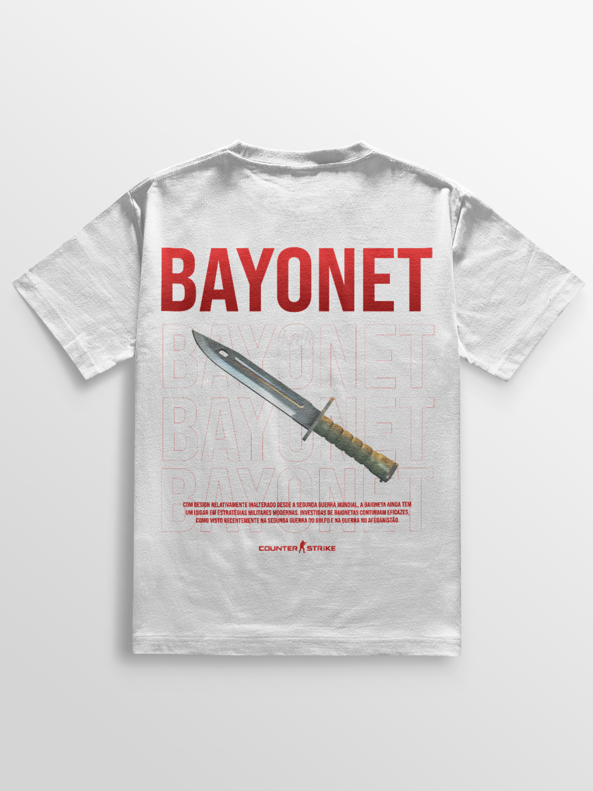 Camiseta Bayonet Counter Strike Single