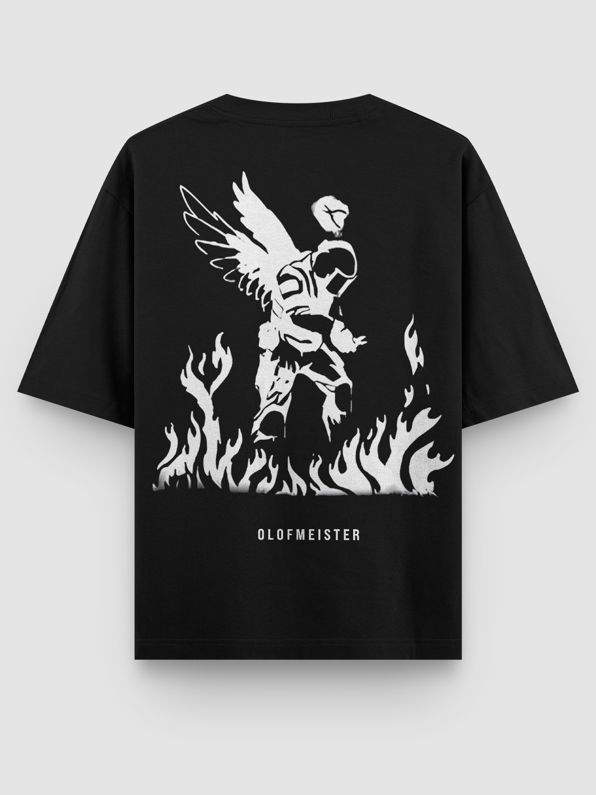 Camiseta gamer Olof On Fire inspirada no lendário “Olofdefuse” da ESL One Cologne 2014, em algodão penteado 100%, com estampa DTF de alta definição e acabamento reforçado, ideal para colecionadores e fãs de CS.