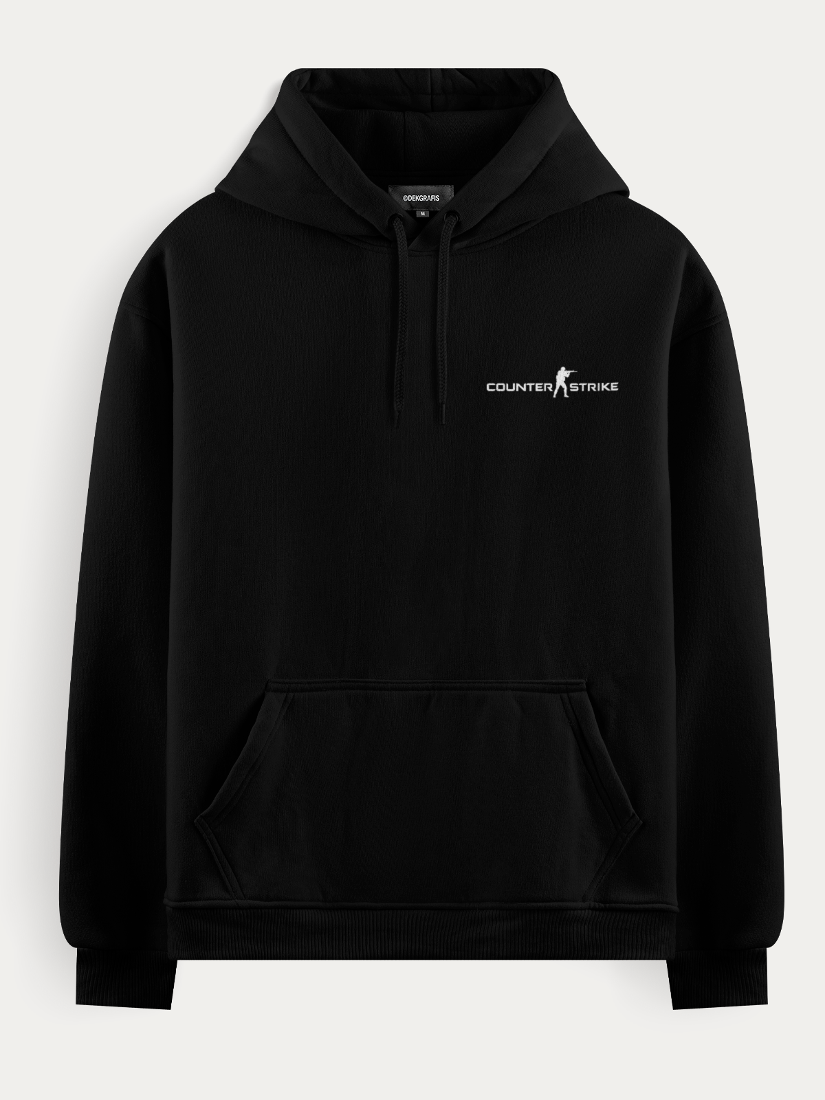Moletom com estampa da faca Karambit de Counter Strike, feito em tecido de 300g/m² com toque macio e estampa DTF. Ideal para fãs que querem estilo e impacto.