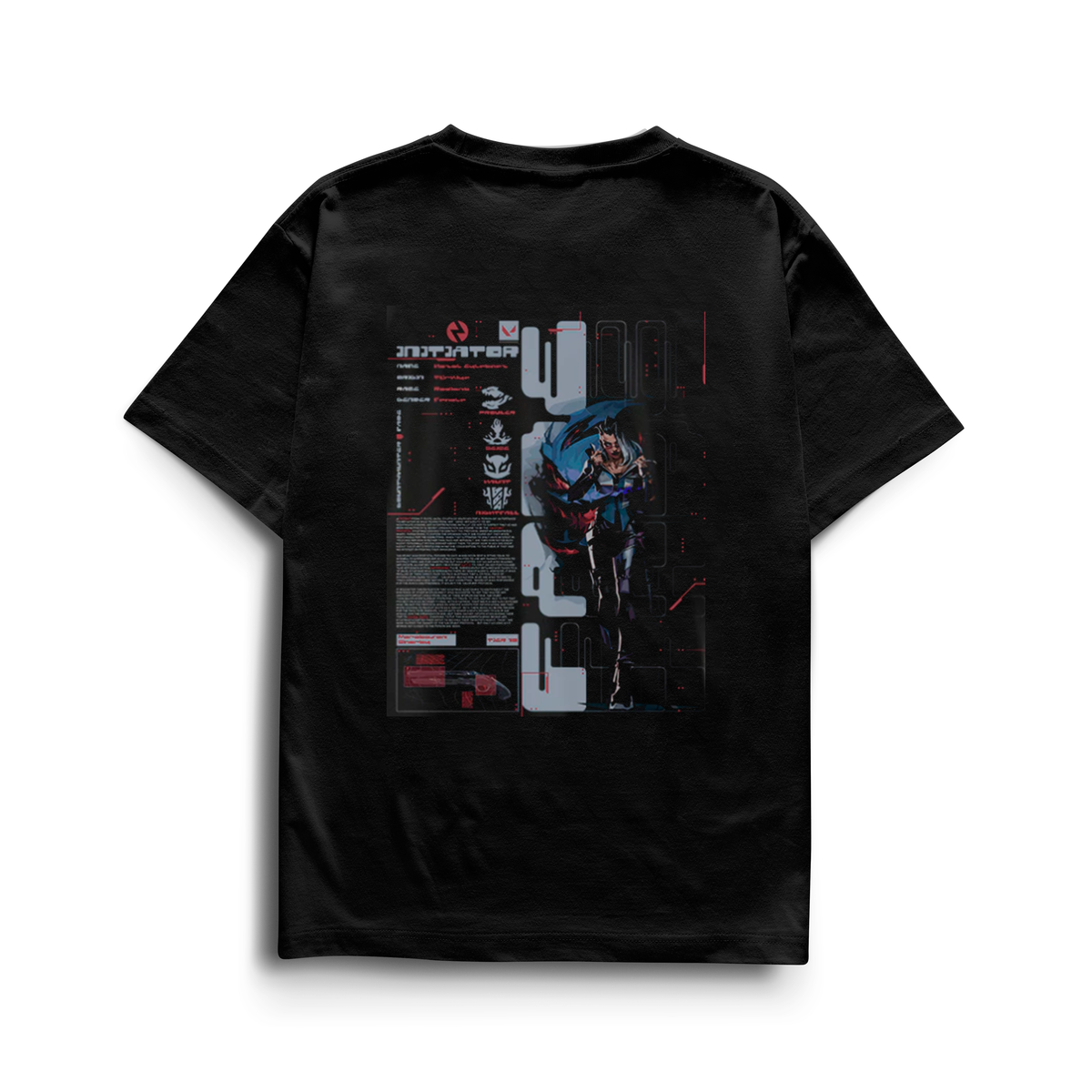 Camiseta Fade Valorant